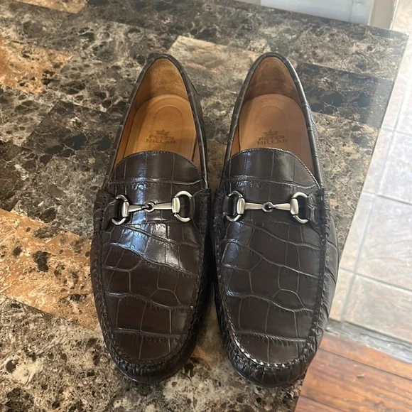 Peter Millar | Shoes | Leather Peter Miller Loafers | Poshmark display picture 3